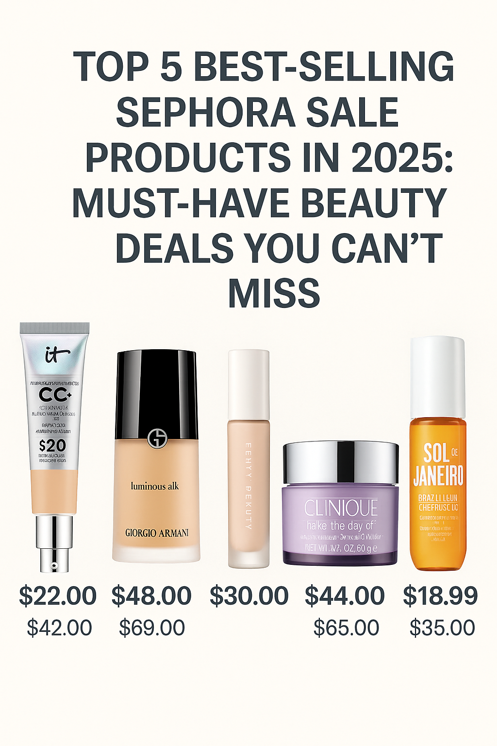 Top 5 Best-Selling Sephora Sale Products in 2025: Must-Have Beauty Deals You Can’t Miss