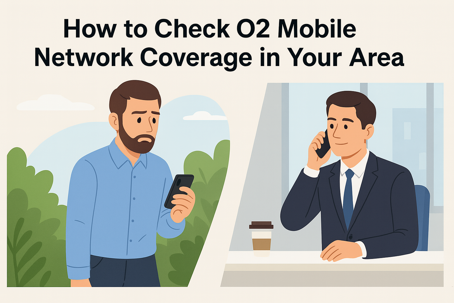 How to Check O2 Mobile Network Coverage in Your Area (2G, 4G, 5G)?