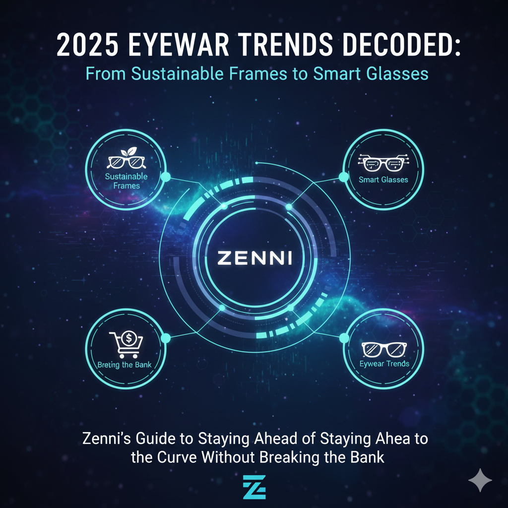 2025 Eyewear Trends Decoded: From Sustainable Frames to Smart Glasses – Zenni’s Guide to Staying Ahead of the Curve Without Breaking the Bank