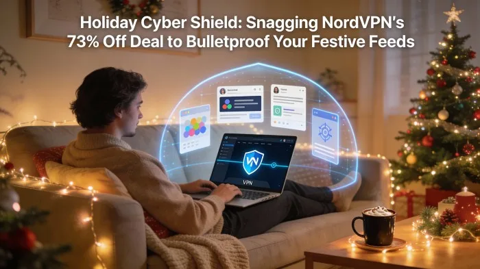 Holiday Cyber Shield: Snagging NordVPN’s 73% Off Deal to Bulletproof Your Festive Feeds