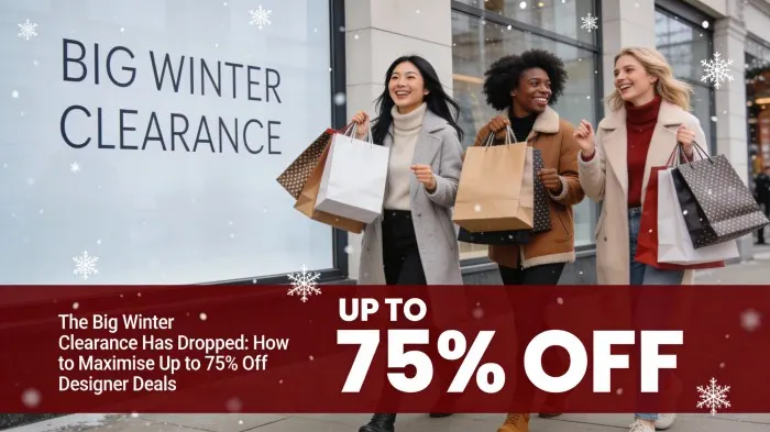 The Big Winter Clearance Has Dropped: How to Maximise Up to 75% Off Designer Deals