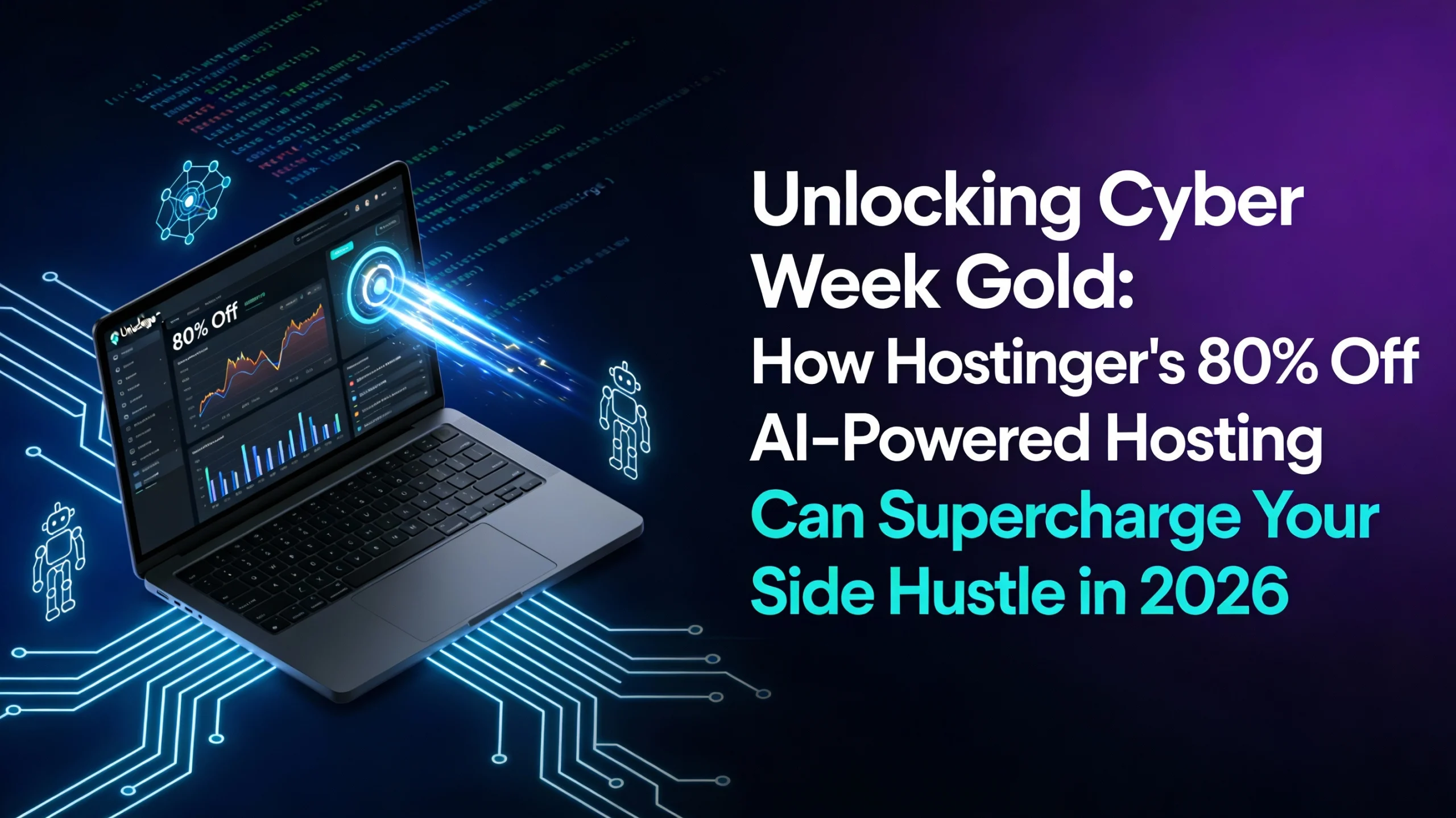 Unlocking Cyber Week Gold: How Hostinger’s 80% Off AI-Powered Hosting Can Supercharge Your Side Hustle in 2026