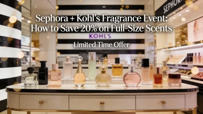 Sephora + Kohl’s Fragrance Event: How to Save 20% on Full-Size Scents