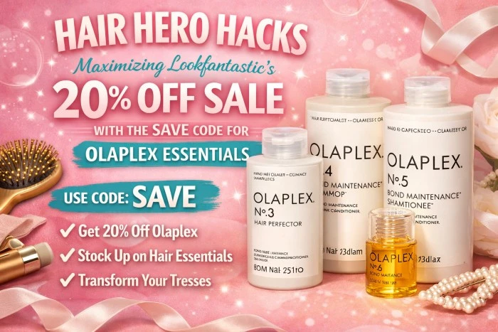 Hair Hero Hacks: Maximizing Lookfantastic’s 20% Off Sale with the SAVE Code for Olaplex Essentials