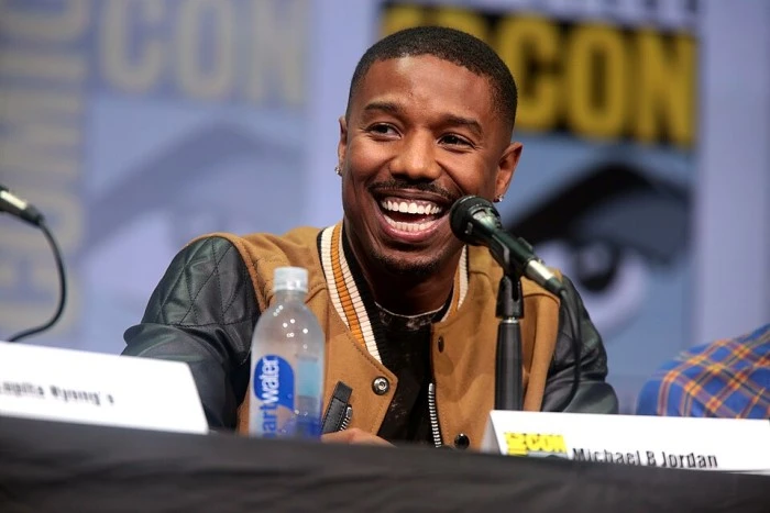 Michael B. Jordan – Flawless Skin, Sculpted Physique, Faded Buzz Haircut & Square-Jawed Face Shape