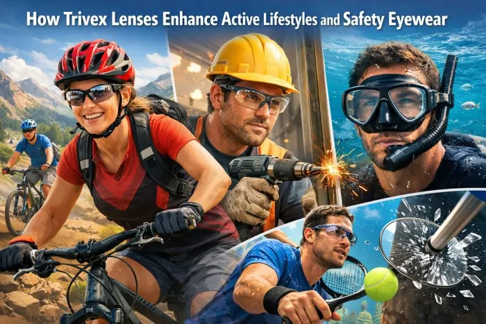 How Trivex Lenses Enhance Active Lifestyles and Safety Eyewear