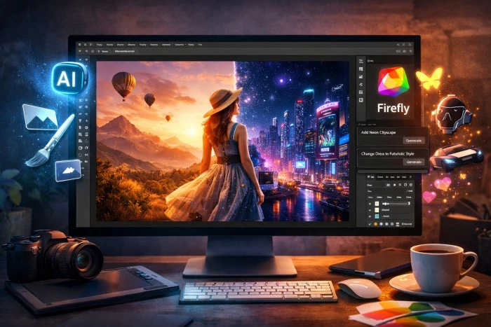 AI-Powered Image Editing Gets Smarter with Photoshop and Firefly