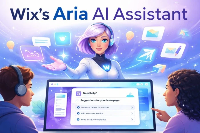 How to use Wix’s Aria AI assistant to save time and improve SEO