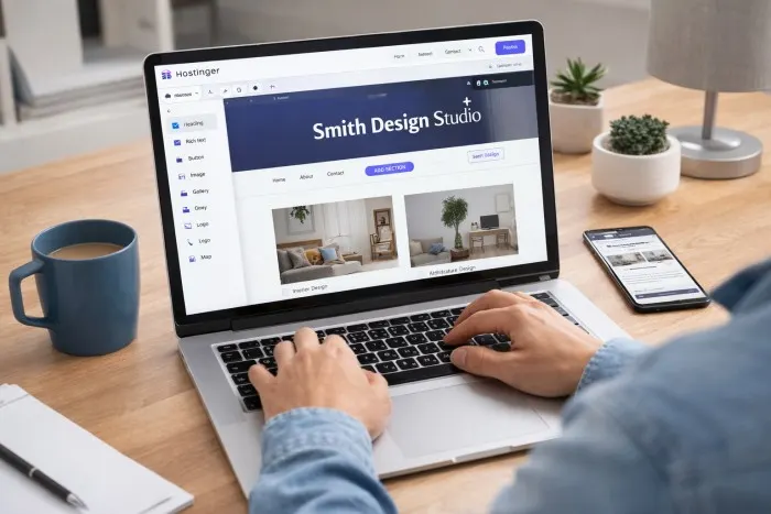 How to Build a Professional Website in Minutes Using Hostinger Website Builder