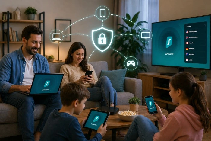 How Surfshark’s Unlimited Device Policy Is Changing the Way Families Use VPNs