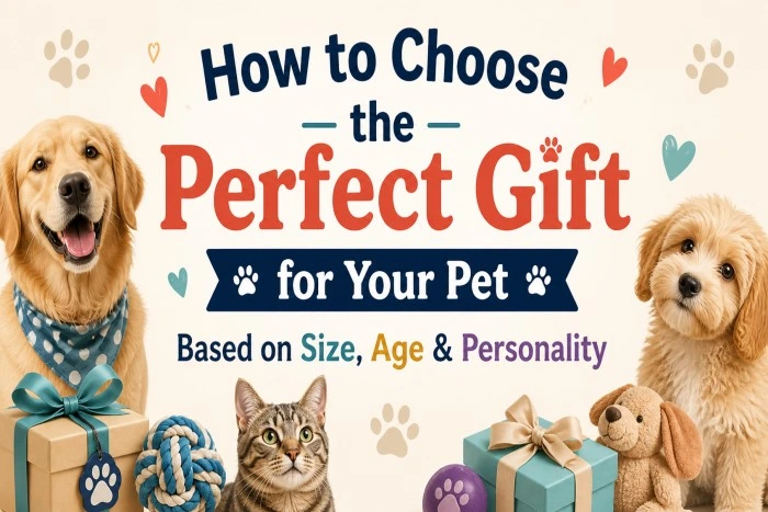 How to Choose the Perfect Gift for Your Pet Based on Size, Age & Personality