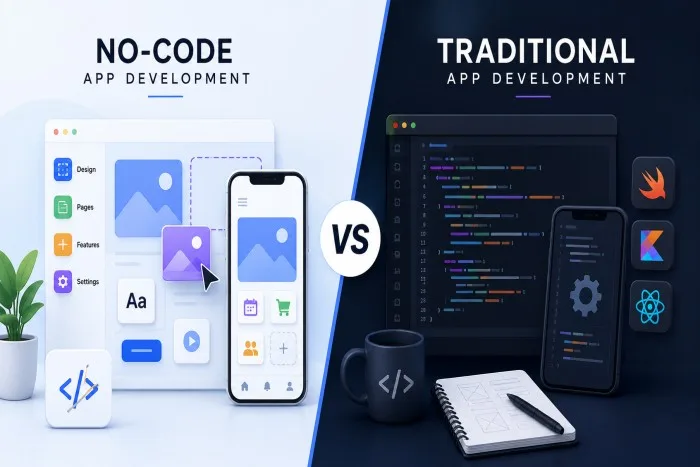 No-Code vs Traditional App Development