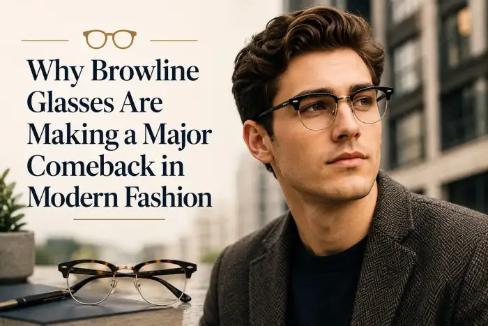 Why Browline Glasses Are Making a Major Comeback in Modern Fashion