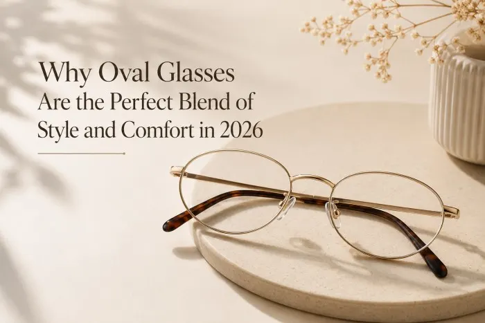 Why Oval Glasses Are the Perfect Blend of Style and Comfort in 2026