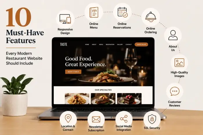 10 Must-Have Features Every Modern Restaurant Website Should Include