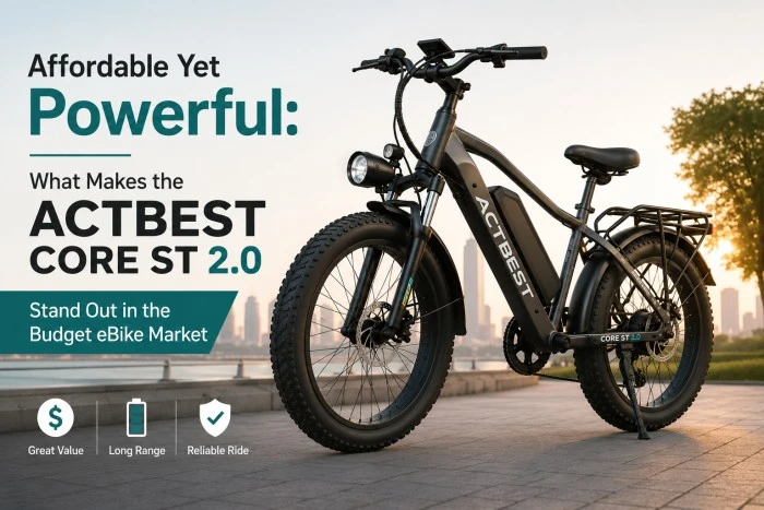 Affordable Yet Powerful: What Makes the ACTBEST Core ST 2.0 Stand Out in the Budget eBike Market