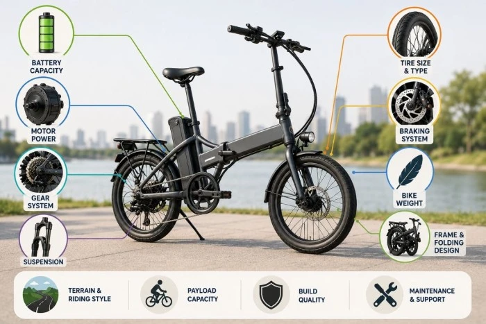 What Affects Ride Performance in Folding E-Bikes? Key Features to Consider Before Buying
