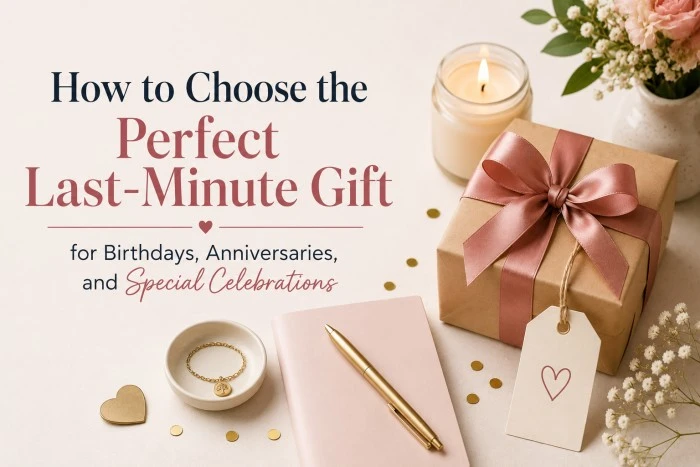 How to Choose the Perfect Last-Minute Gift for Birthdays, Anniversaries, and Special Celebrations