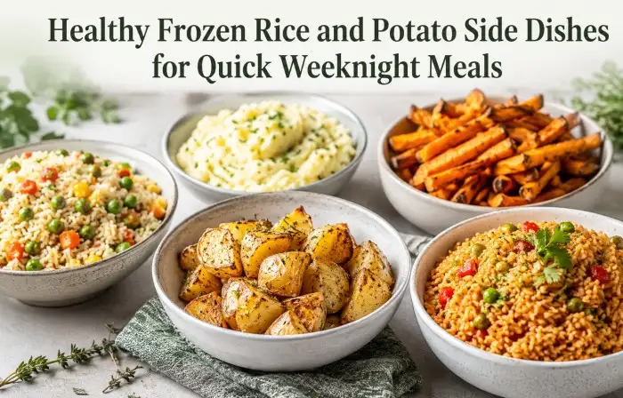 Healthy Frozen Rice and Potato Side Dishes for Quick Weeknight Meals