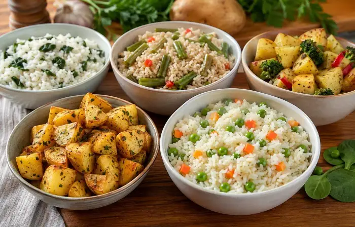 Healthy Frozen Rice Potato Side Dishes Quick Weeknight Meals