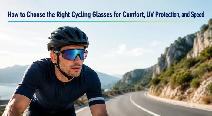 How to Choose the Right Cycling Glasses for Comfort, UV Protection, and Speed