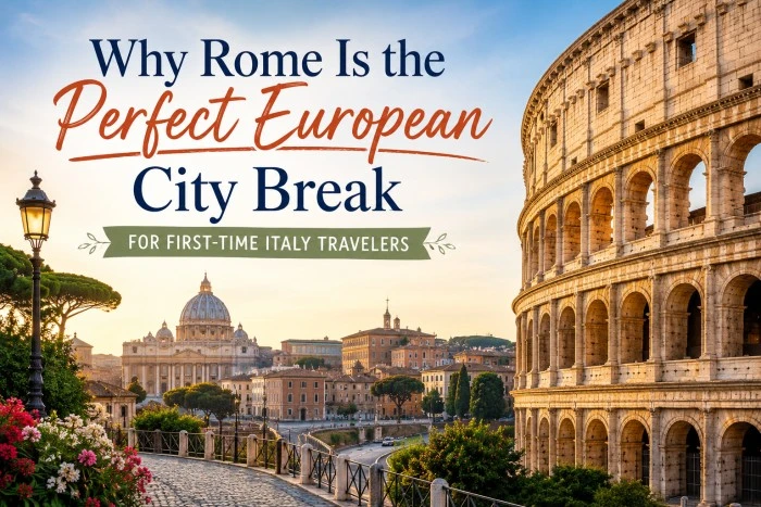 Why Rome Is the Perfect European City Break for First-Time Italy Travelers