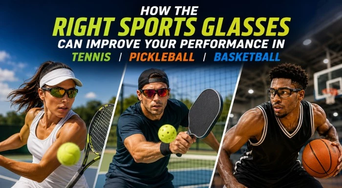 How the Right Sports Glasses Can Improve Your Performance in Tennis, Pickleball, and Basketball