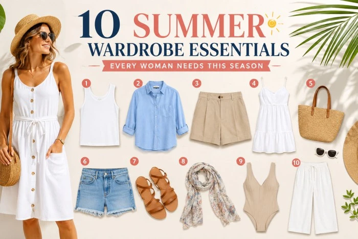 10 Summer Wardrobe Essentials Every Woman Needs This Season