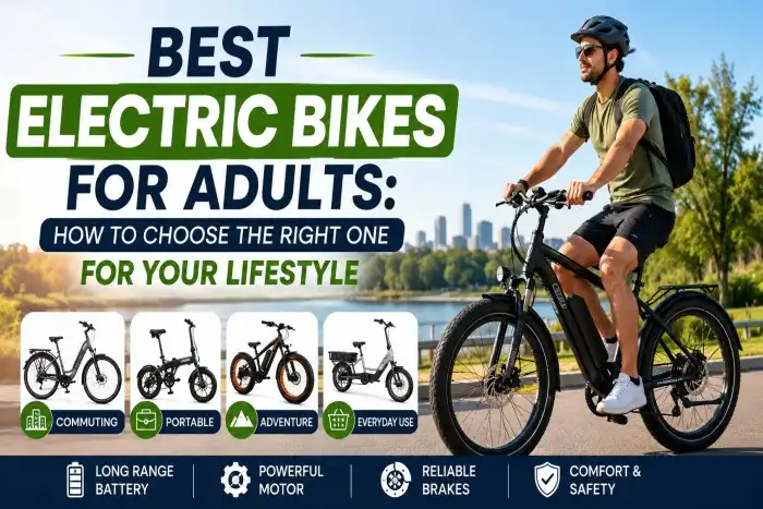 Best Electric Bikes for Adults: How to Choose the Right One for Your Lifestyle