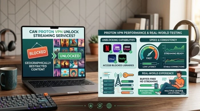 Can Proton VPN Unlock Streaming Services? Performance, Speed, and Real-World Testing
