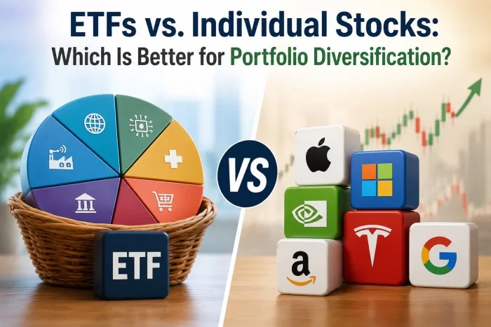 ETFs vs. Individual Stocks: Which Is Better for Portfolio Diversification?