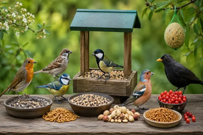 How Choose Best Wild Bird Food Different Garden Bird Species