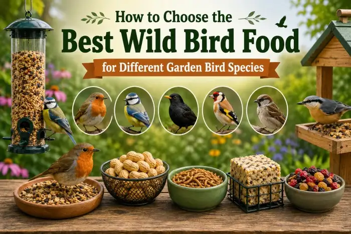 How to Choose the Best Wild Bird Food for Different Garden Bird Species