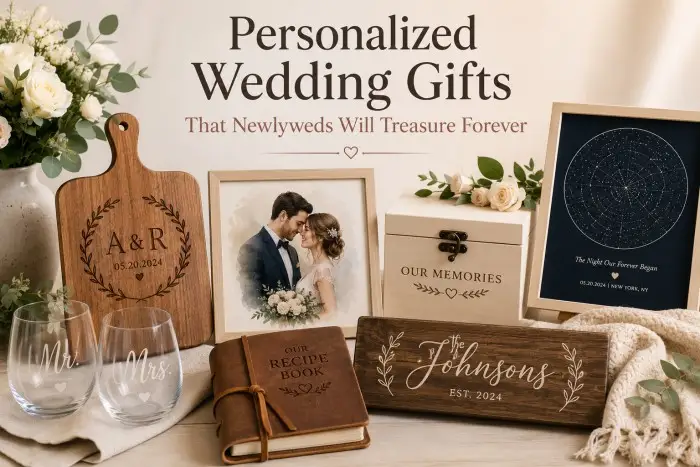 Personalized Wedding Gifts That Newlyweds Will Treasure Forever