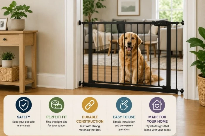 How to Choose the Right Pet Gate for Your Home: A Complete Buying Guide