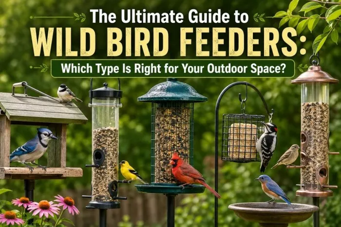 The Ultimate Guide to Wild Bird Feeders: Which Type Is Right for Your Outdoor Space?