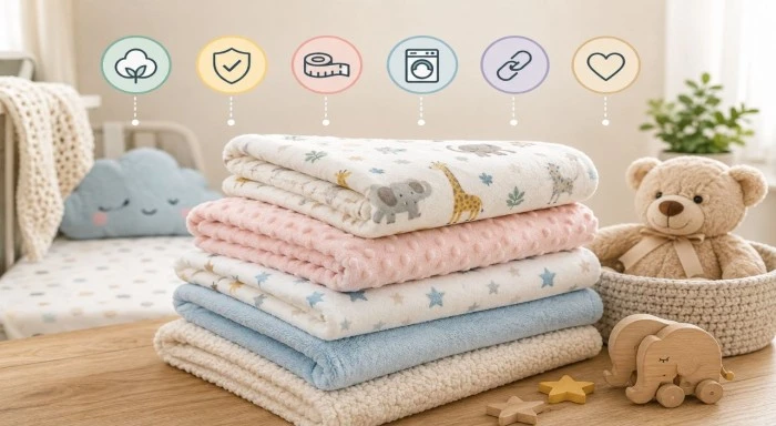 Top Features to Consider Before Buying Kids' and Baby Blankets Online