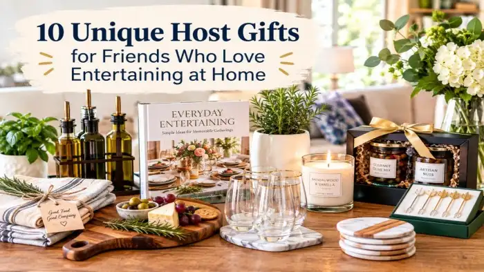 10 Unique Host Gifts for Friends Who Love Entertaining at Home