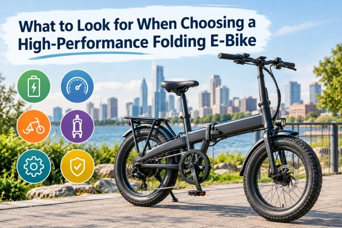 What to Look for When Choosing a High-Performance Folding E-Bike