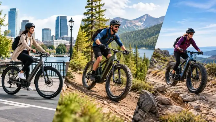 Choosing an E-Bike for Different Terrains
