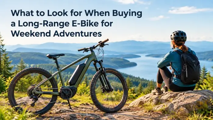 What to Look for When Buying a Long-Range E-Bike for Weekend Adventures