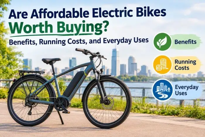 Are Affordable Electric Bikes Worth Buying? Benefits, Running Costs, and Everyday Uses