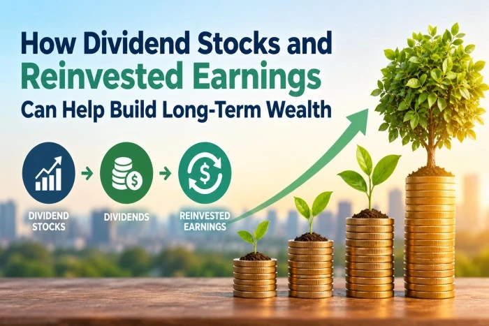 How Dividend Stocks and Reinvested Earnings Can Help Build Long-Term Wealth