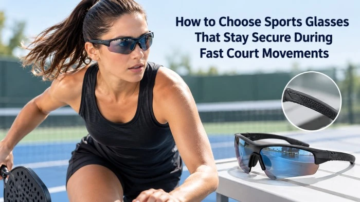 How to Choose Sports Glasses That Stay Secure During Fast Court Movements