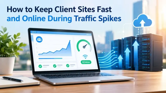 How to Keep Client Sites Fast and Online During Traffic Spikes