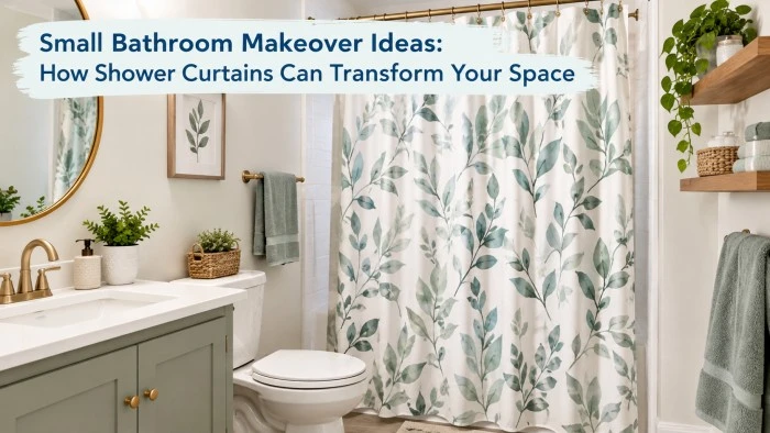 Small Bathroom Makeover Ideas: How Shower Curtains Can Transform Your Space