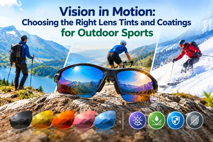 Vision in Motion: Choosing the Right Lens Tints and Coatings for Outdoor Sports
