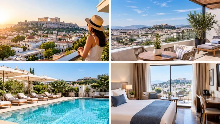 What to Look for in an Athens Hotel Location, Views, Pools and Amenities