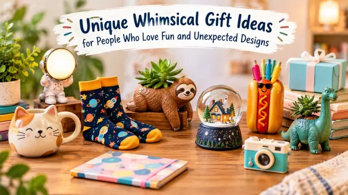 Unique Whimsical Gift Ideas for People Who Love Fun and Unexpected Designs