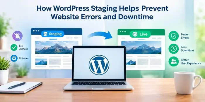 wordpress staging prevent website errors